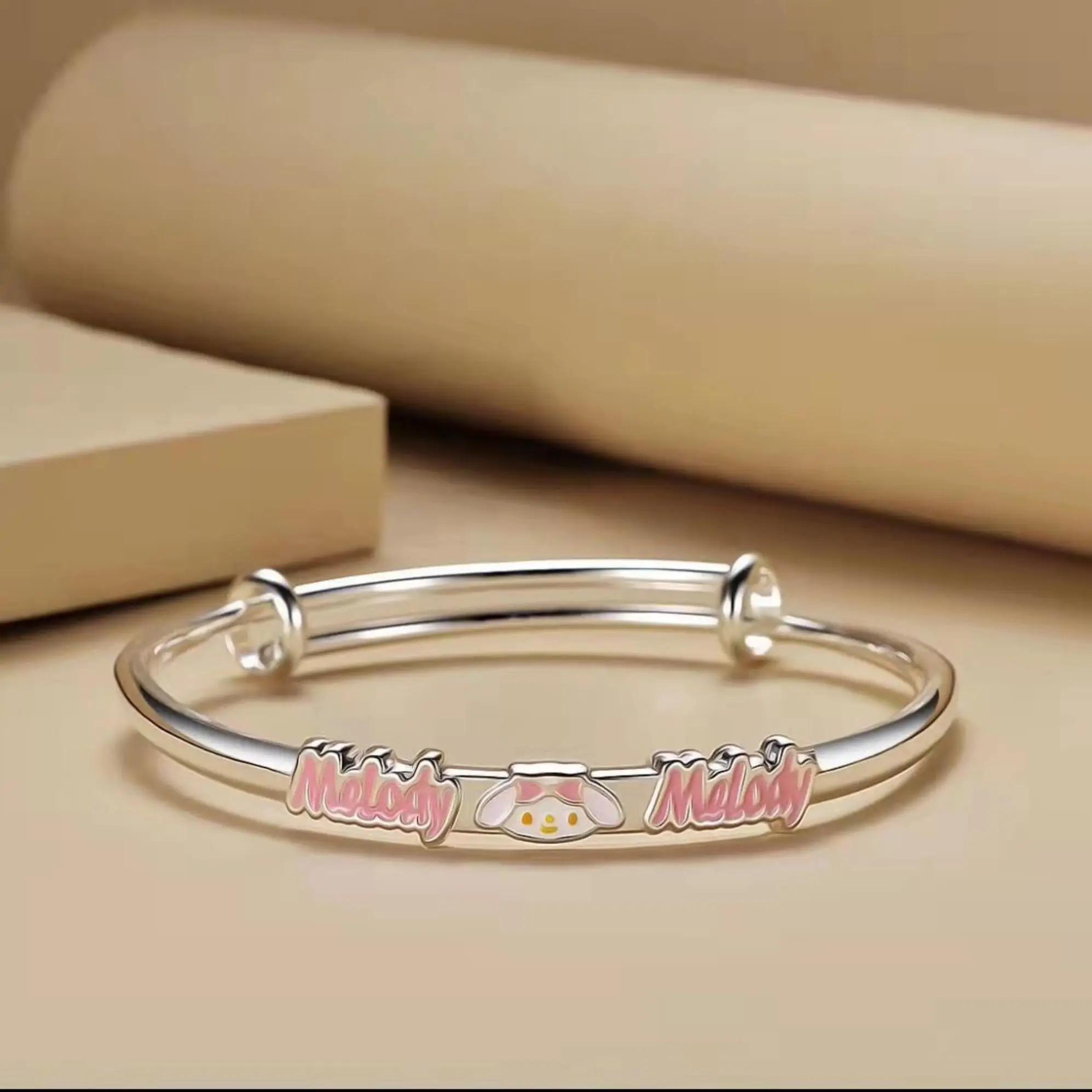 

New Sanrio Cute Jade Guigou Melody Coolomey Bracelet Best Friend Student Bracelet Birthday Gift Bracelet