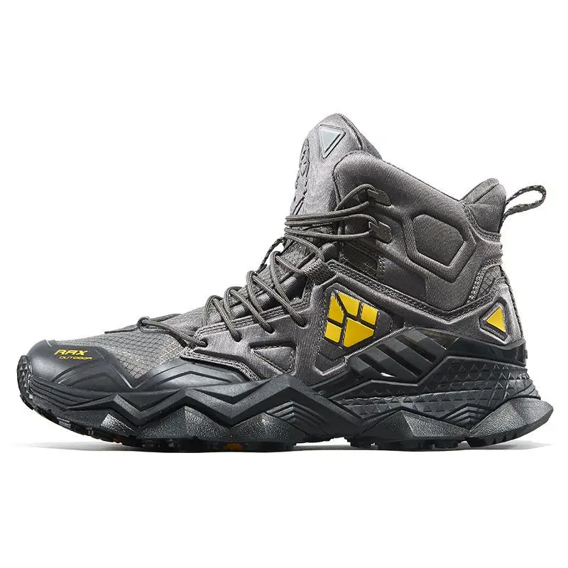 Echte Rax Mid-High Top Wanderstiefel Verschleißfeste Outdoor-Wanderstiefel