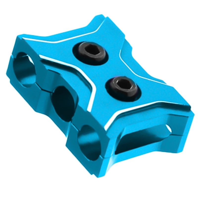 سبائك الألومنيوم ESC موتور كابل مدير سلك ثابت المشبك مشبك منع متشابكة خط كليب أداة ل RC نموذج اكسسوارات السيارات الأزرق