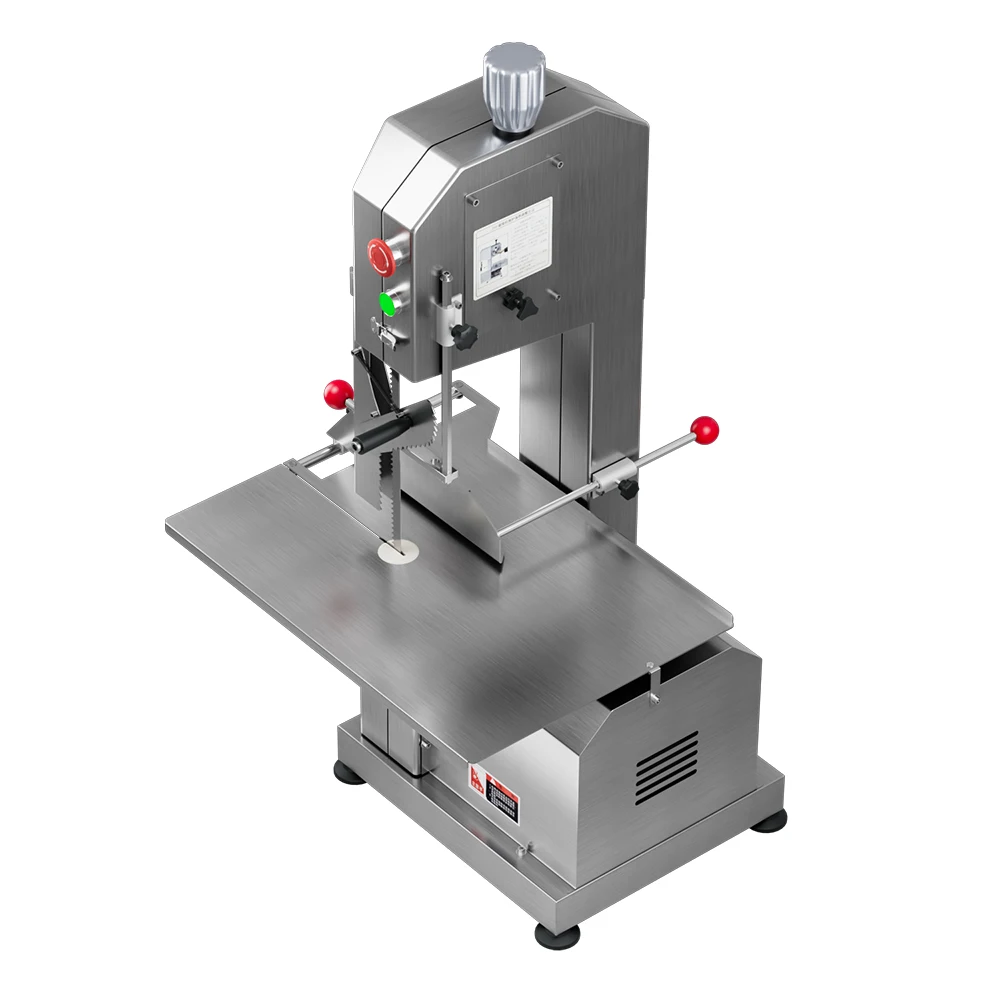 Commercial 280 Stainless Steel Bone Saw Machine Meat Cutting Slicer For Beef Steaks And Frozen Meat