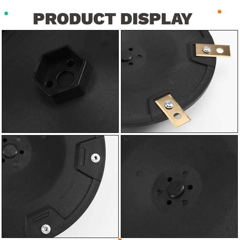 

【Price-Drop!】RSDRA-01 Robotic Lawnmower Tuning Blade Disc For Dreame A1 Mower Blade Plate Knife Disc 12Blades Robotic Lawn Mower