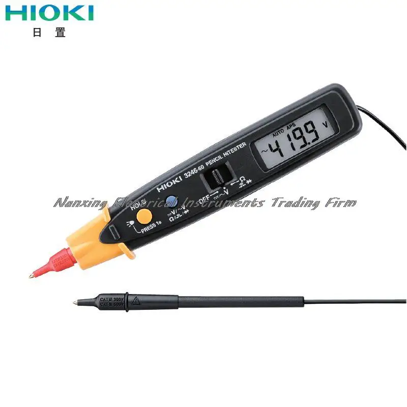 HIOKI 3246-60 Pencil-type Digital multimeter with Penlight with LED light AC/DC600V