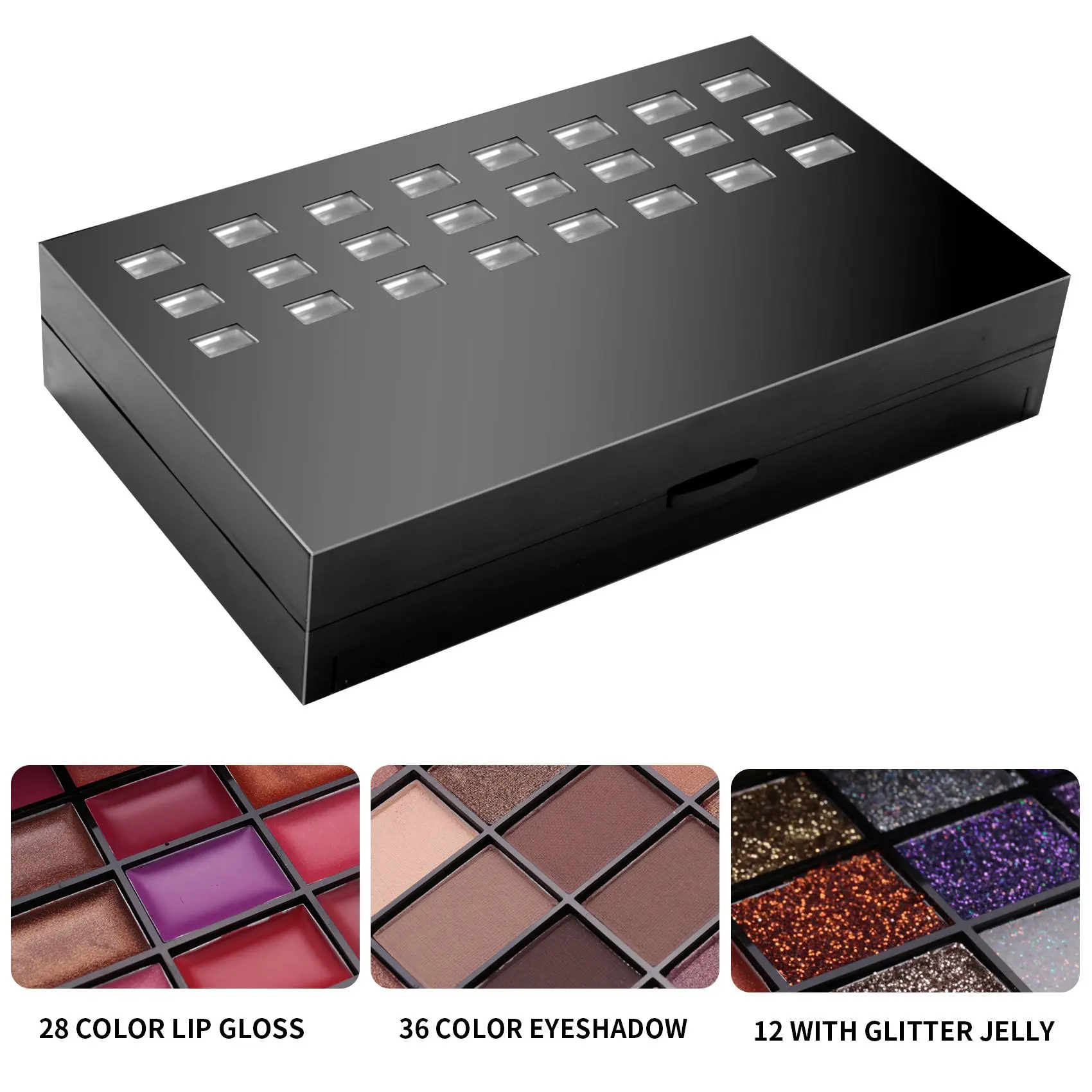 ABMK Makeup Set Box 74 Color Makeup Kits For Women Combination Kit Eyeshadow Lipstick Glitter