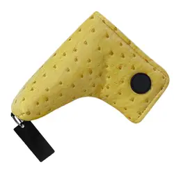 Golf Putter Cover Putter Cover Mallet Golf Putter Headcover Golf Accessories With Magnetic Closure Mallet Putter Covers Fits