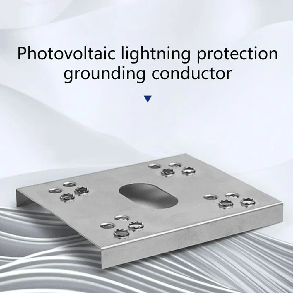 Easy Setup For Photovoltaic Projects Photovoltaic Grounding Plate Reliability For Electrical Safety For Rooftop Installations