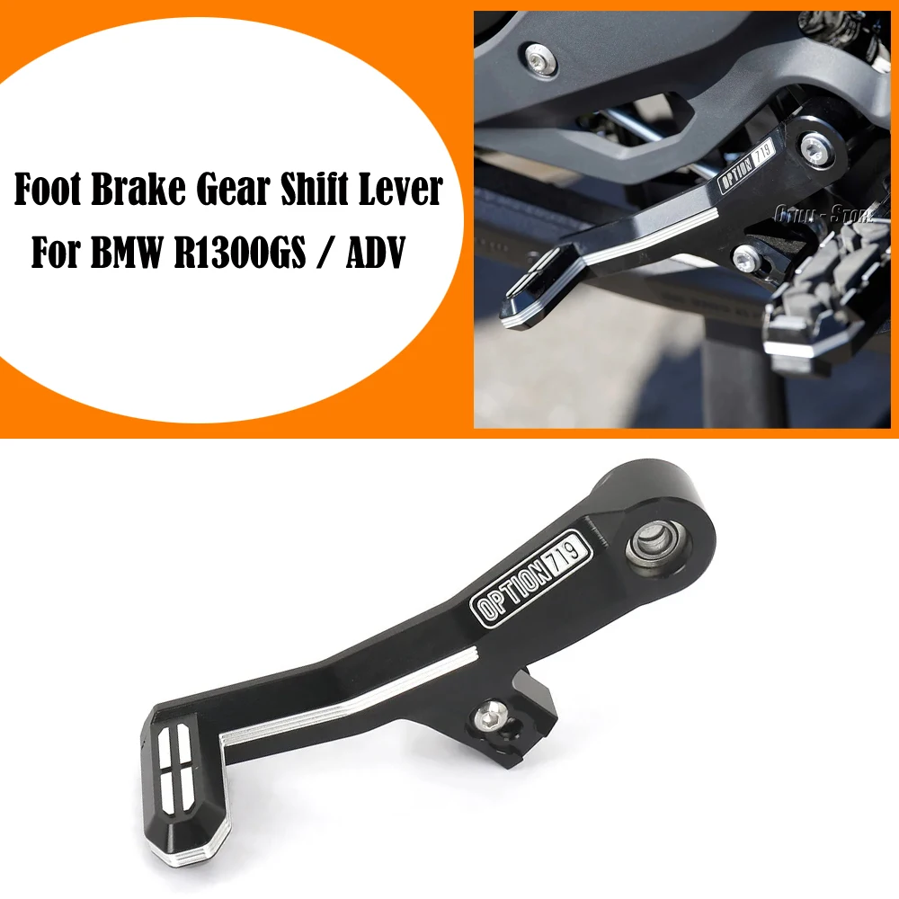 

New Motorcycle Accessories Foot Brake Gear Shift Lever For BMW R1300GS GS1300 R 1300 GS Adventure 2023-2025 Footrest Pedal Lever