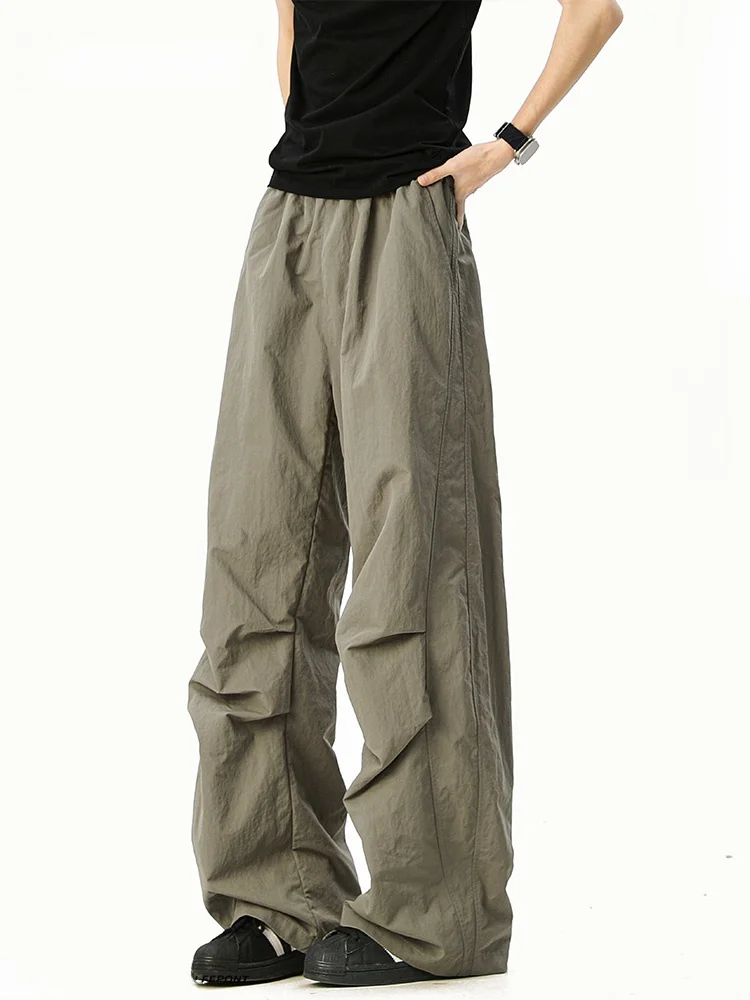 

Wassup Other American Paratrooper Workwear Pants Men's Spring Autumn High Street Qui Dry Sports Casual Wide Leg Pants