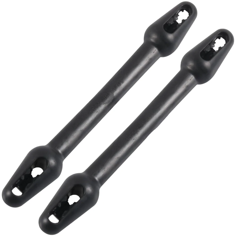 Black Marine Grade Rubber Snubber Shock Absorber For Boat Yacht Docking Mooring With 10-12mm Nylon Rope Buffer