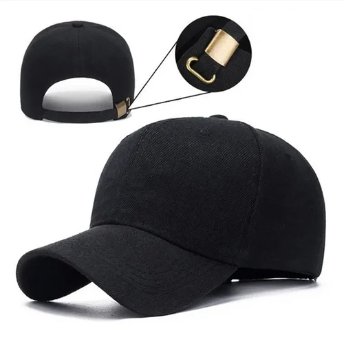 Imagen 2 del producto Gorra de béisbol de Color sólido para mujeres y hombres, sombreros Unisex de algodón para protector solar informal al aire libre, resistente al viento y cálido, no personalizado