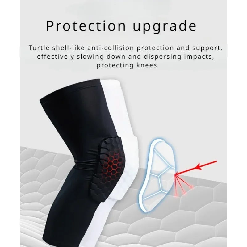 دعامة الركبة المضغوطة، دعم تنفس، كرة السلة، الكرة الطائرة، الجري، الصالة الرياضية، التدريب، السلامة، معدات الرياضة الواقية #3