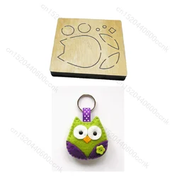 Wooden owl cutting dies for scrapbooking, multiple sizes, v98, new