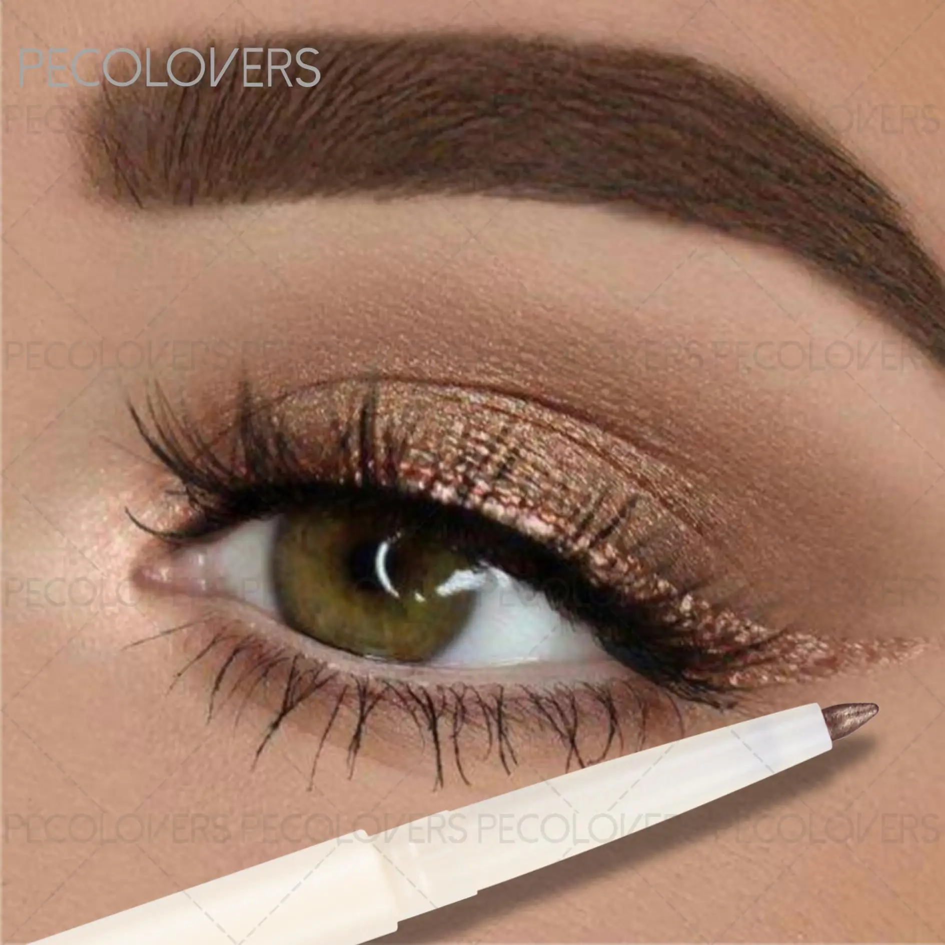 

Перламутровые тени для век, белый хайлайтер под век, осветляющий складок, натуральная водостойкая подводка для глаз