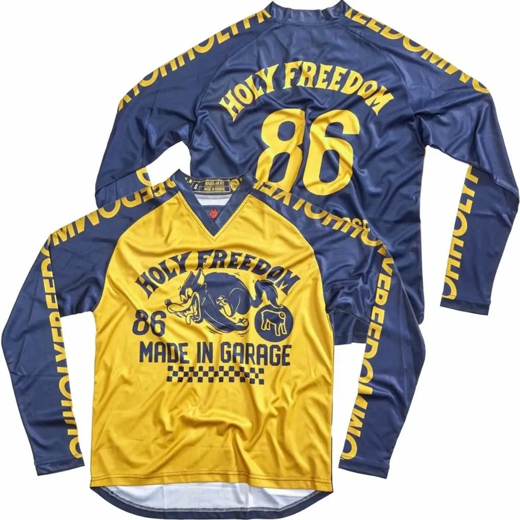 2026 New Racing Team Motocross Jersey Long Sleeve Downhill MTB Ciclismo Motorcycle Cycling Clothing BMX T-Shirt Bicycle Off-road