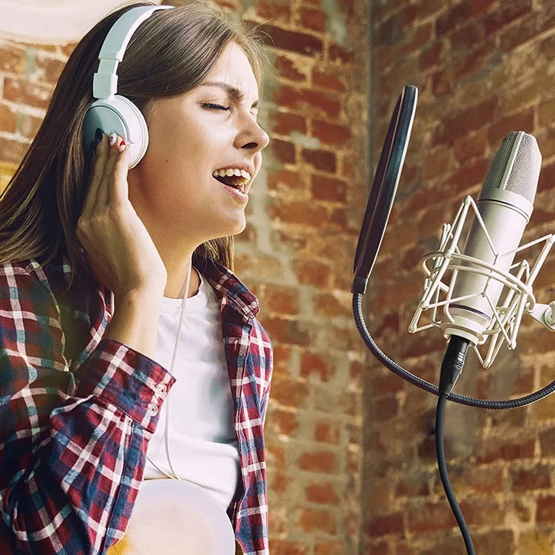 XLR كابل الموسيقية ميكروفون كابل الصوت التوصيل الزاوية اليمنى XLR أنثى إلى كابل ذكر 6 أقدام