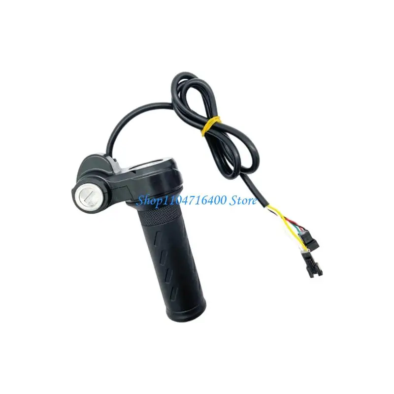 

y1gd Professional Throttle Accelera E Bike Accelerator Grip Optimized for Smooth Acceleration and Weather Durability
