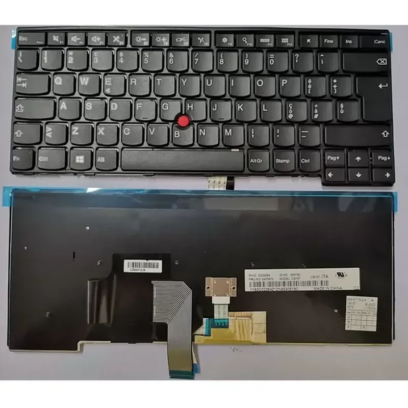 Large Enter IT Italian Keyboard for Lenovo ThinkPad T440 T440P T460 T450S and IdeaPad E431 E440