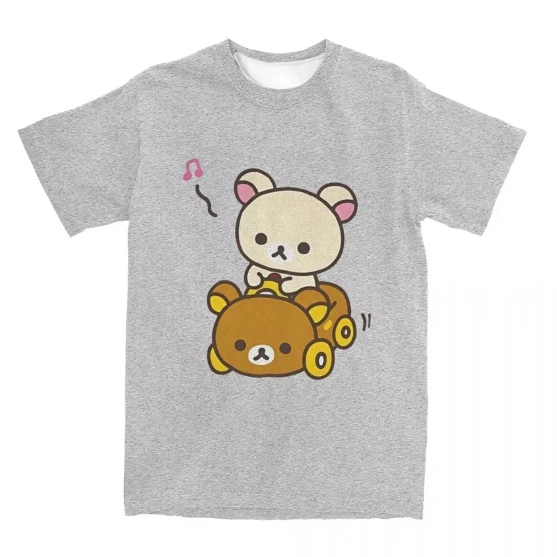 تي شيرت نسائي جديد لعام 2025 بأكمام قصيرة ورقبة مستديرة ثلاثي الأبعاد مطبوع على شكل دب سيارة الهيب هوب صيفي يسمح بالتهوية سريع الجفاف ملابس الشارع الشهير