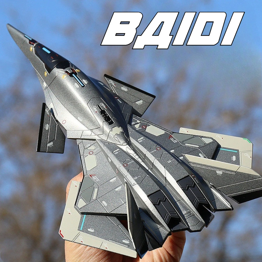 

Scale 1:50 1:144 Baidi Aerospace Fighter Toy Model Car Zinc Alloy Body Movable Parts High Simulation Aircraft Desk Decoration