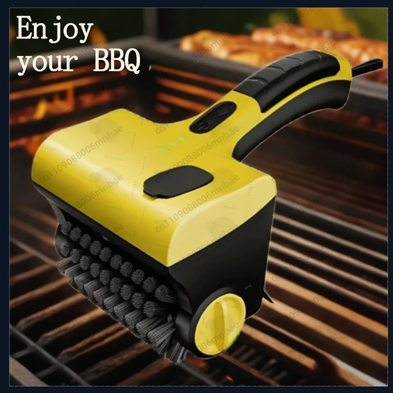

BBQ Grill Wireless Electric Cleaning Brush Bathroom Rechargeable Brush BBQ Mesh Cleaning BBQ grill brush