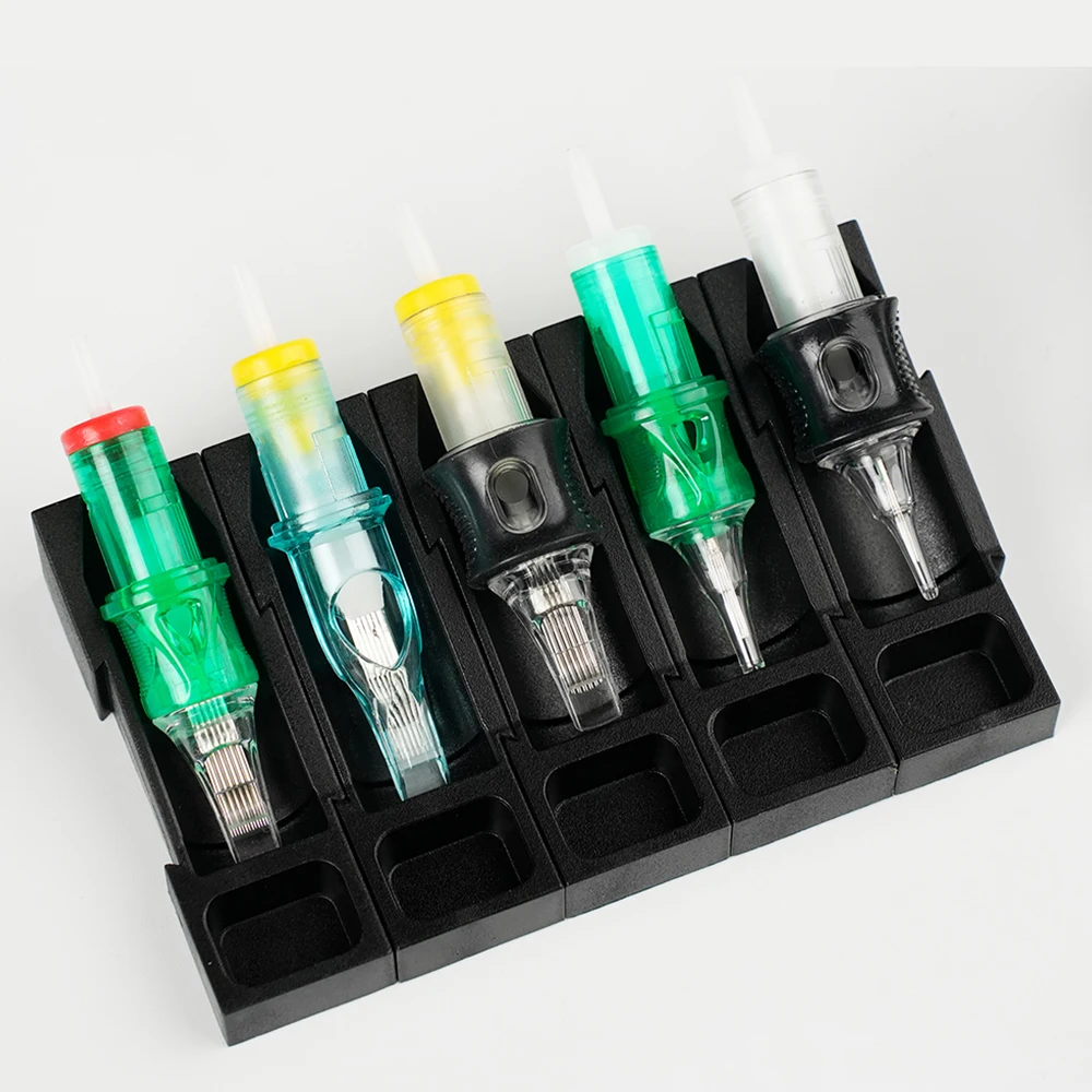 New Tattoo Needle Holder Creative Assembling Cartridge Needle Holder Cartridge Needle Holder Placement Rack for Tattoo Needles