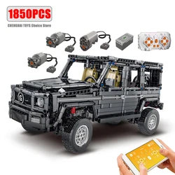 MOC-46049 Technical Remote Control Moter Power Off-road Vehicles Building Blocks Cars Model Bricks Sets Boys Toys for Kids Gifts
