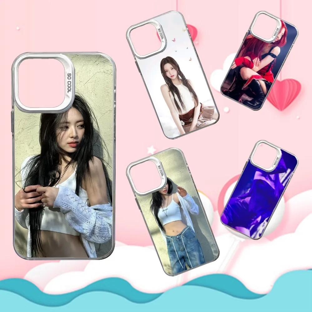 

Y-Yuna CAKE Singer Phone Case For iPhone 16,15,14,13,12,11,Mini,Pro,SE,MAX White Matte Shockproof Cover