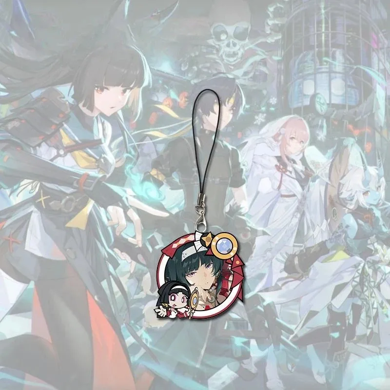 لعبة Zenless منطقة صفر سلسلة مفاتيح مصنوعة من الأكريليك Yixuan Ju Fufu Evelyn Hoshimi Miyabi Astra Yao Jane Doe Vivian قلادة الشكل حلية