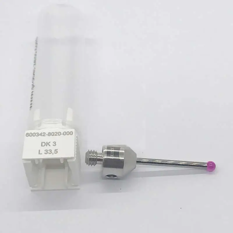 Original ZEISS 600342-8020-000 M5, Styli straight, ruby sphere, tungsten carbide shaft DK3 L33.5