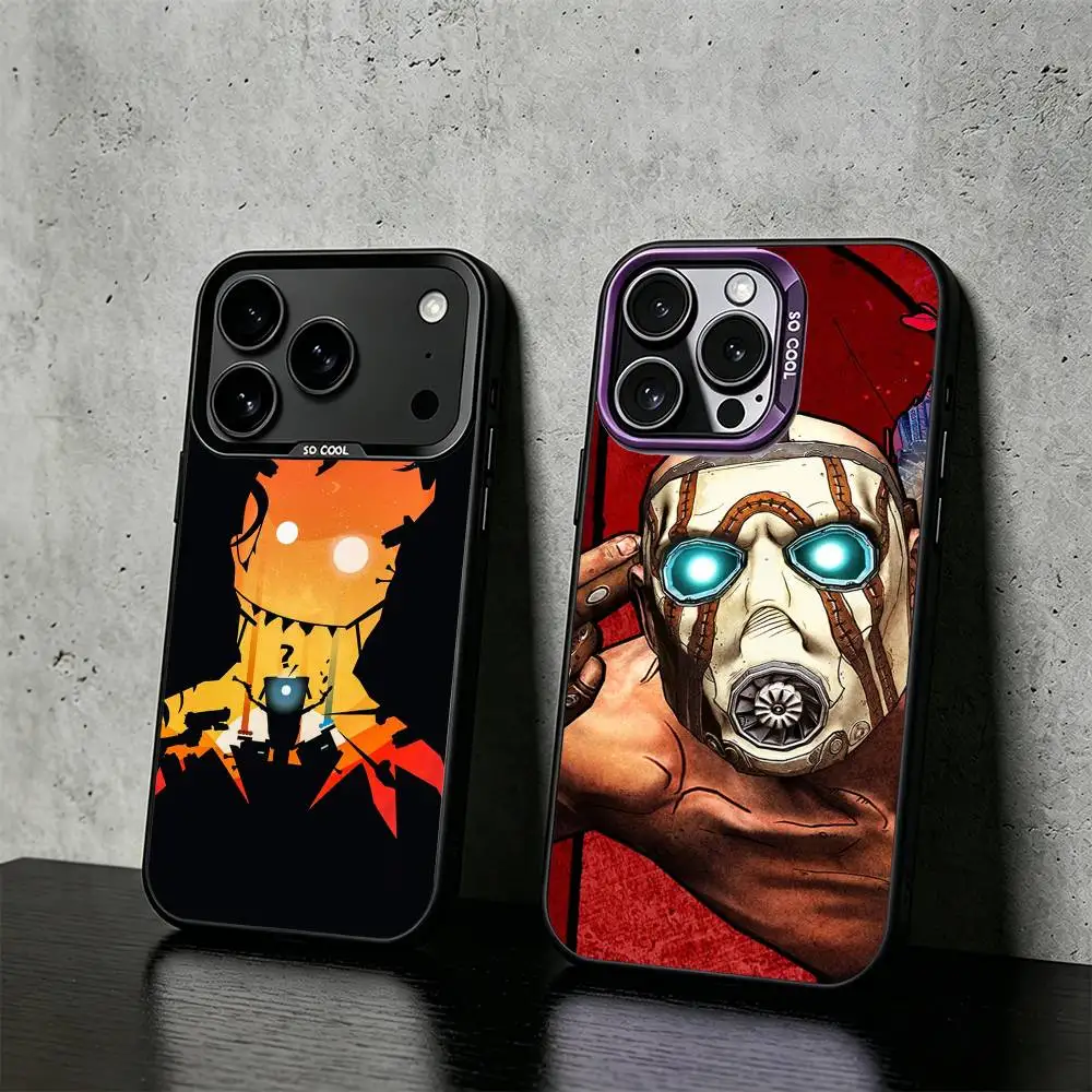 

Borderlands Phone Case For iPhone 17,16,15,14,13,12,11 Plus,Pro Max,XS,Colored silver phone case