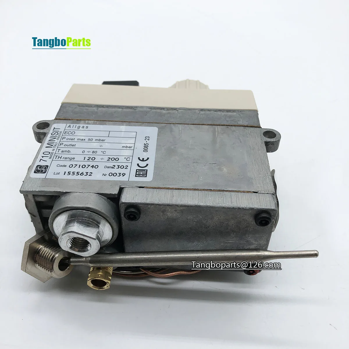 Safety Valve 120-200 Degree 0085AQ0287 710 0710740 Thermostatic Control Valve For JUSTA Electrolux Gas Fryer Gas Oven