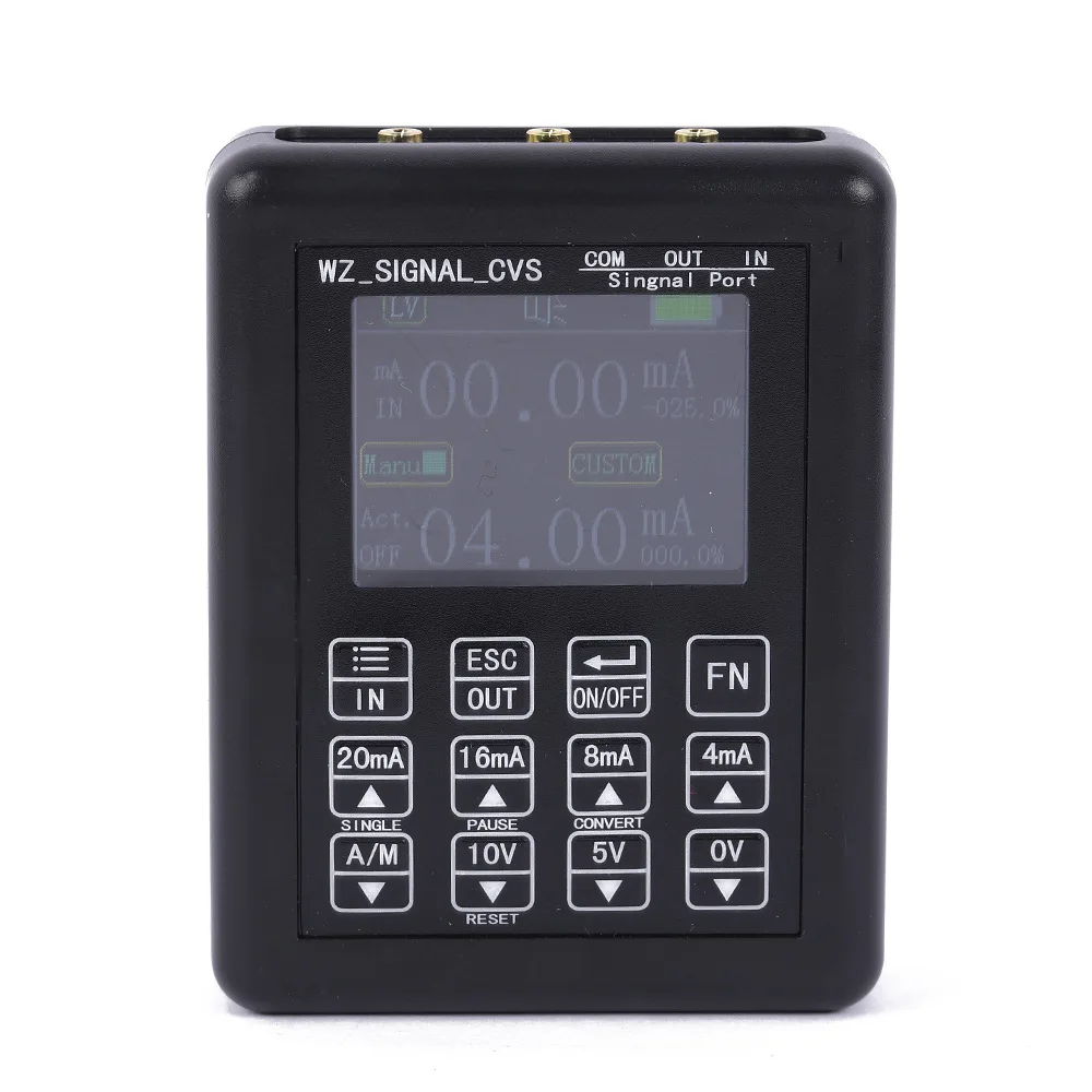 

4-20mA signal generator 24V current and voltage transmitter calibrator signal source 0-10V