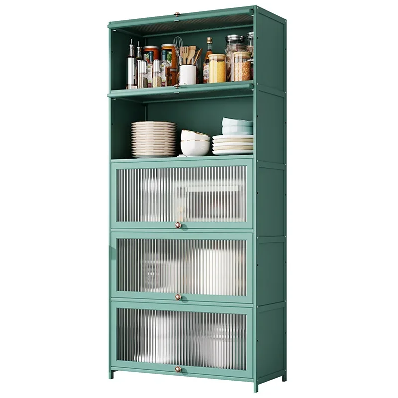 

Kitchen Shelf, Side Cabinet, Wall Locker, Microwave Pot Bowl Storage Locker, Tea Flip Locker