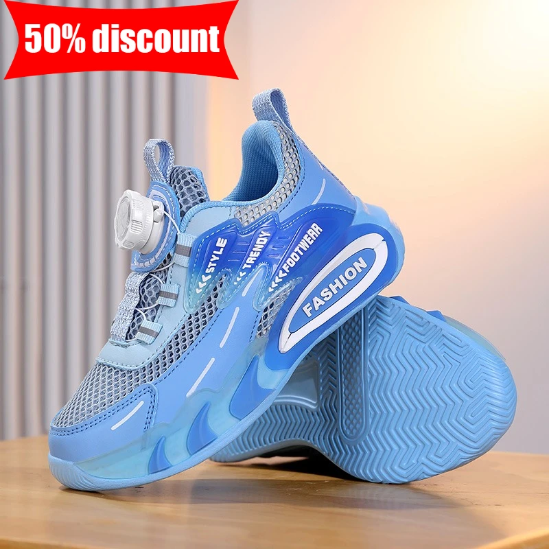 

Childrens Sneakers Breathable Mesh Soft Sole Lightweight Casual Student Walking Shoes School Anti Slip Sports Tennis Shoes Kids