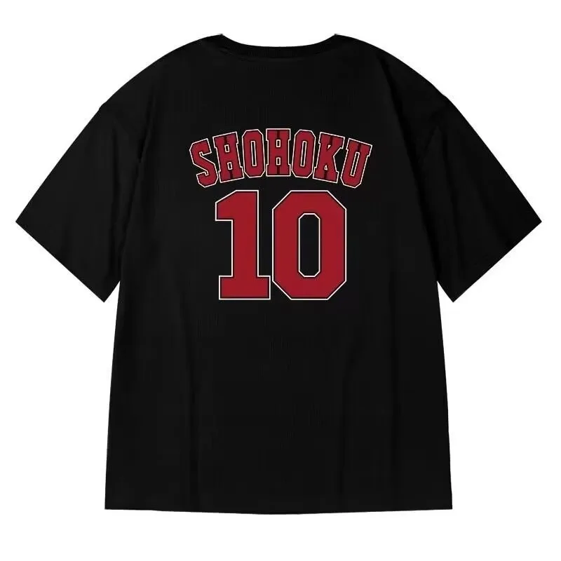 Camiseta Oversize para Hombre, Talla 8XL, Moda Americana, Estampado de Baloncesto Número Diez, Manga Corta, Cuello Redondo, Pareja 5