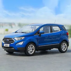 Diecast 1:18 Scale FORD ECOSPORT 2018 Alloy Car Model Collection Souvenir Display Ornaments Vehicle Toy