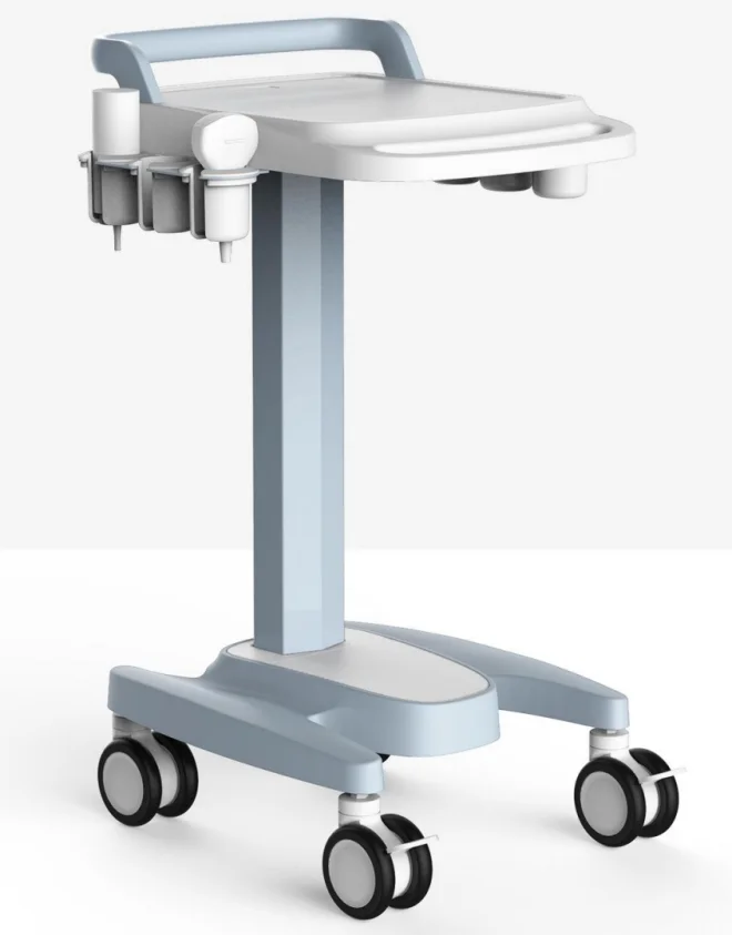 Hospital Trolley Ultrasound Mobile Trolley Cart for Laptop Ultrasound Machine