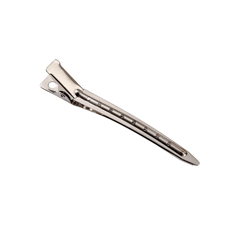 10pcs Professional Metal Duckbill Alligator Clips Hairdressing Salon Barber Hair Sectioning Curling Styling Tools for Women Men