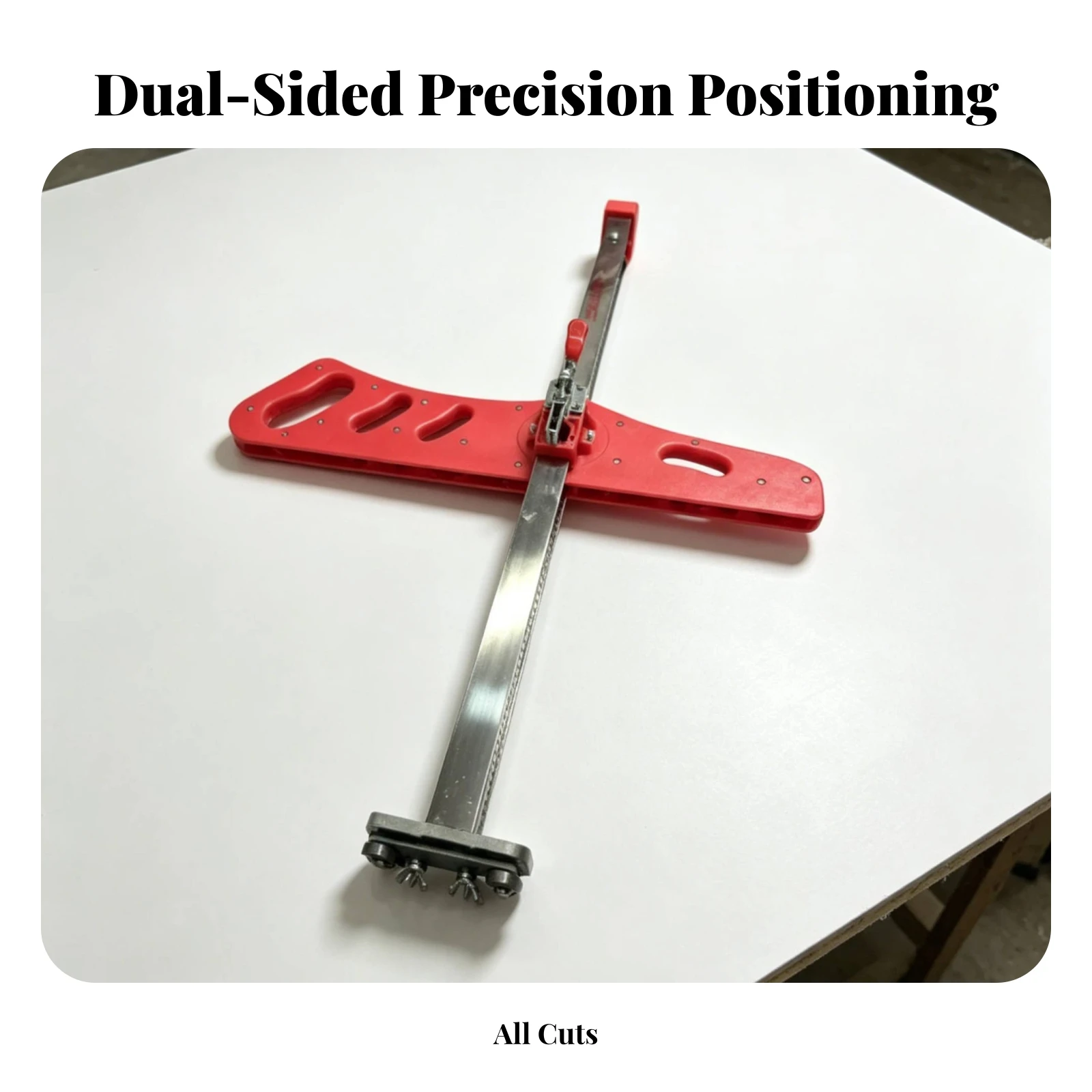 Metal Body Adjustable Drywall Cutting Tool Handheld Drywall Board Cutter Rotatable Angle
