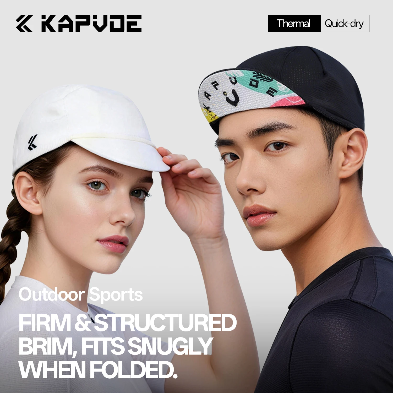 

Велосипедная кепка Kapvoe для мужчин и женщин, быстросохнущая, летняя, спортивная, под шлем, с козырьком, защита от солнца, дышащая подкладка, для MTB велосипедов