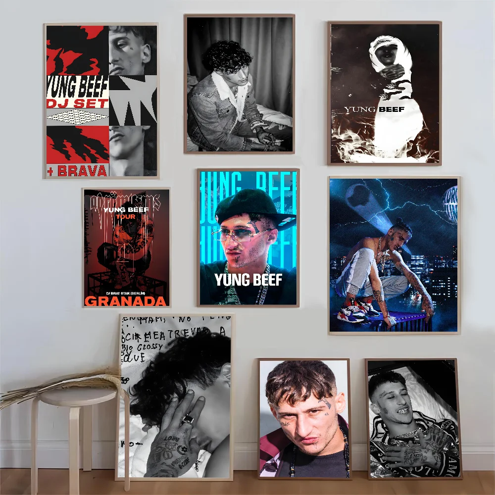Yung Beef: A Unique Poster Sticker for Modern Home Decor