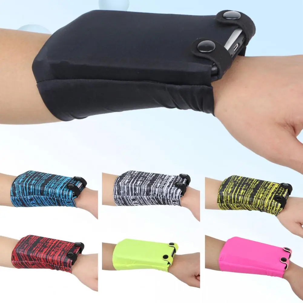 Sports Wrist Bag Capacity Wrist Bag Breathable Multifunctional Wrist Wallet with Capacity Pocket Design for Running Jogging