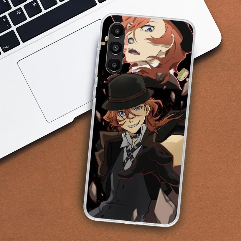 Bungo Stray Dogs Nakahara Chuuya Phone Case For Samsung Galaxy A51 A71 A50 A70 A40 A30 A20E A10 A41 A31 A21S A11 A01 A6 A8 + A7