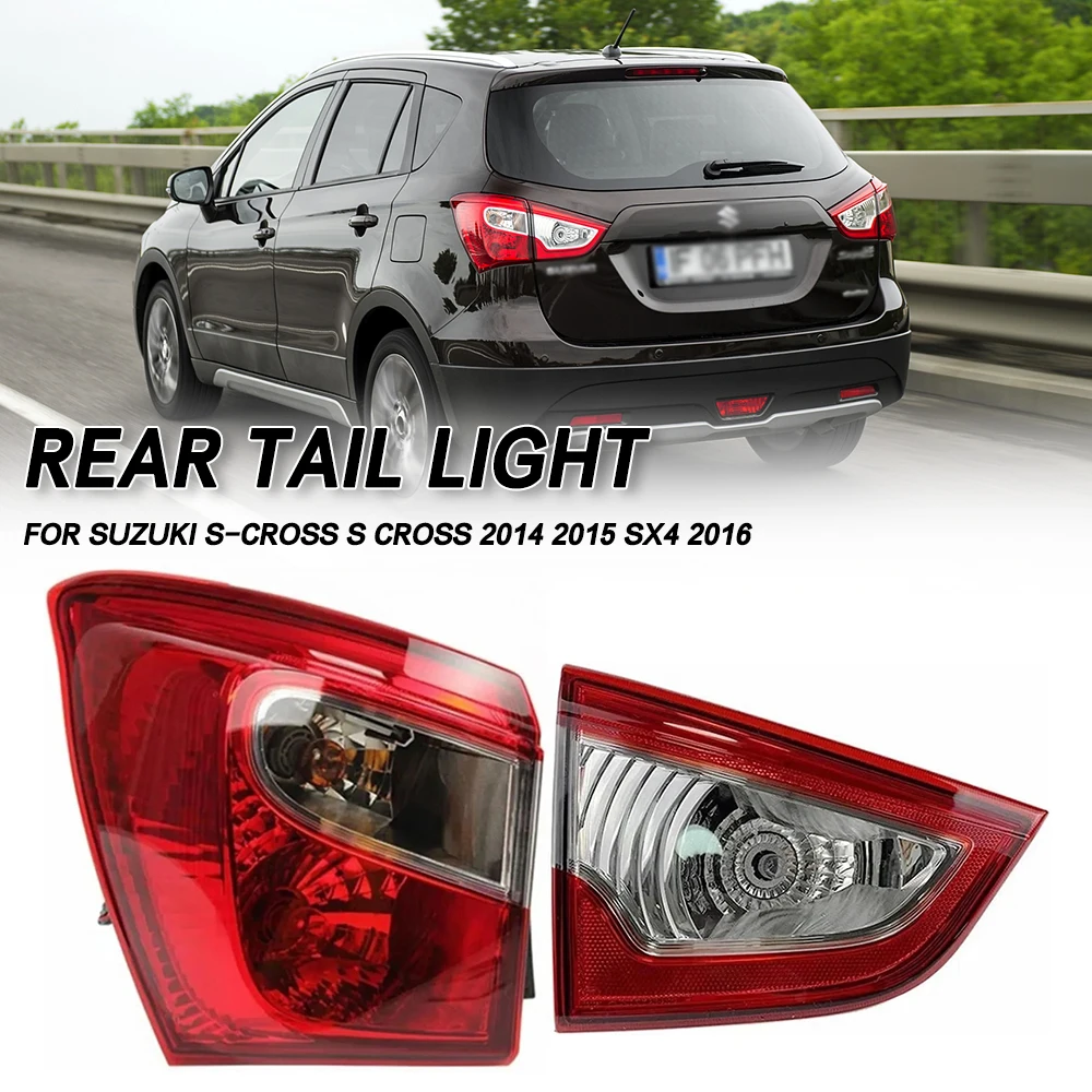 

For Suzuki S-Cross S Cross 2014 2015 SX4 2016 Car Tail light Rear Bumper Light Stop Brake Lamp Turn Signal Warning