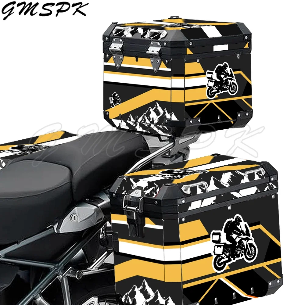 Fit for R1200 1250 GS ADV R1200GS R1250GS Adventure Motorcycle Aluminum Box Top Case Panniers Luggage Decals Decor Stickers Set