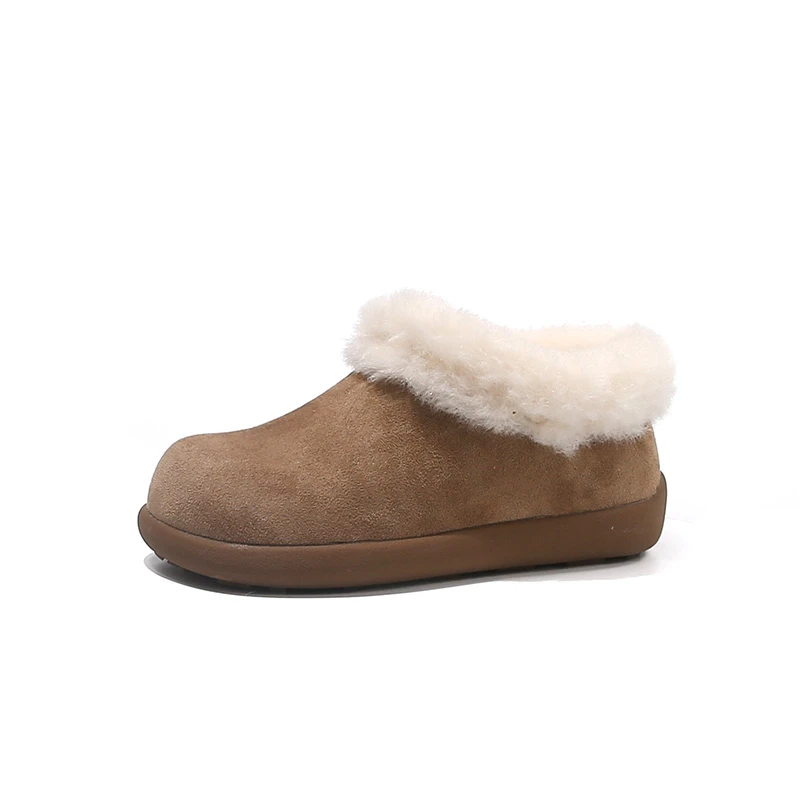 여아 공주 캐주얼 신발 부드러운 밑창 아동 플랫 슈즈 한국 스타일 다용도 2025 겨울 신상 아동 패션 신발 미끄럼 방지