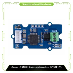 GD32E103 Grove CAN BUS Module Arduino compatible based on GD32E103 microcontroller, 5Mb/s CAN FD,Support AT command