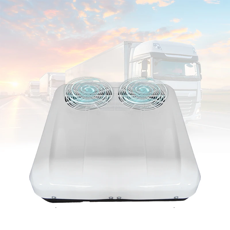 

Automatic Rooftop Double Fan Truck air 12v 24v Car air Conditioner System for Truck Cabin Car Van