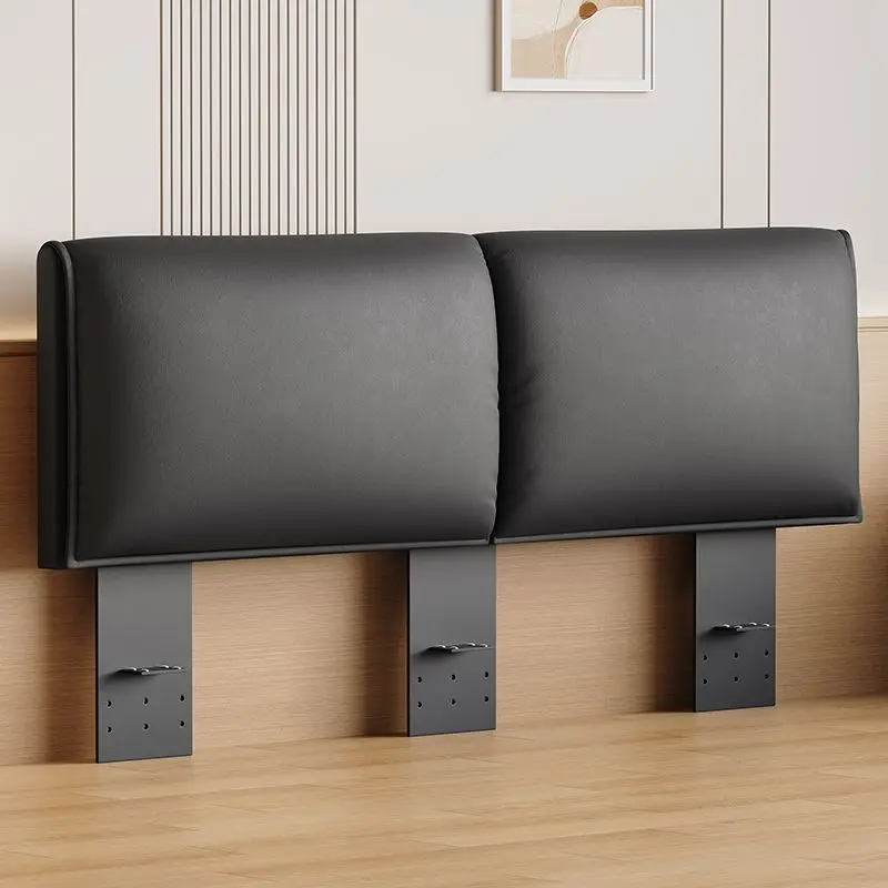 Modern household up and down adjustment bedside bedroom small apartment simple backrest cream wind ears bedside backrest