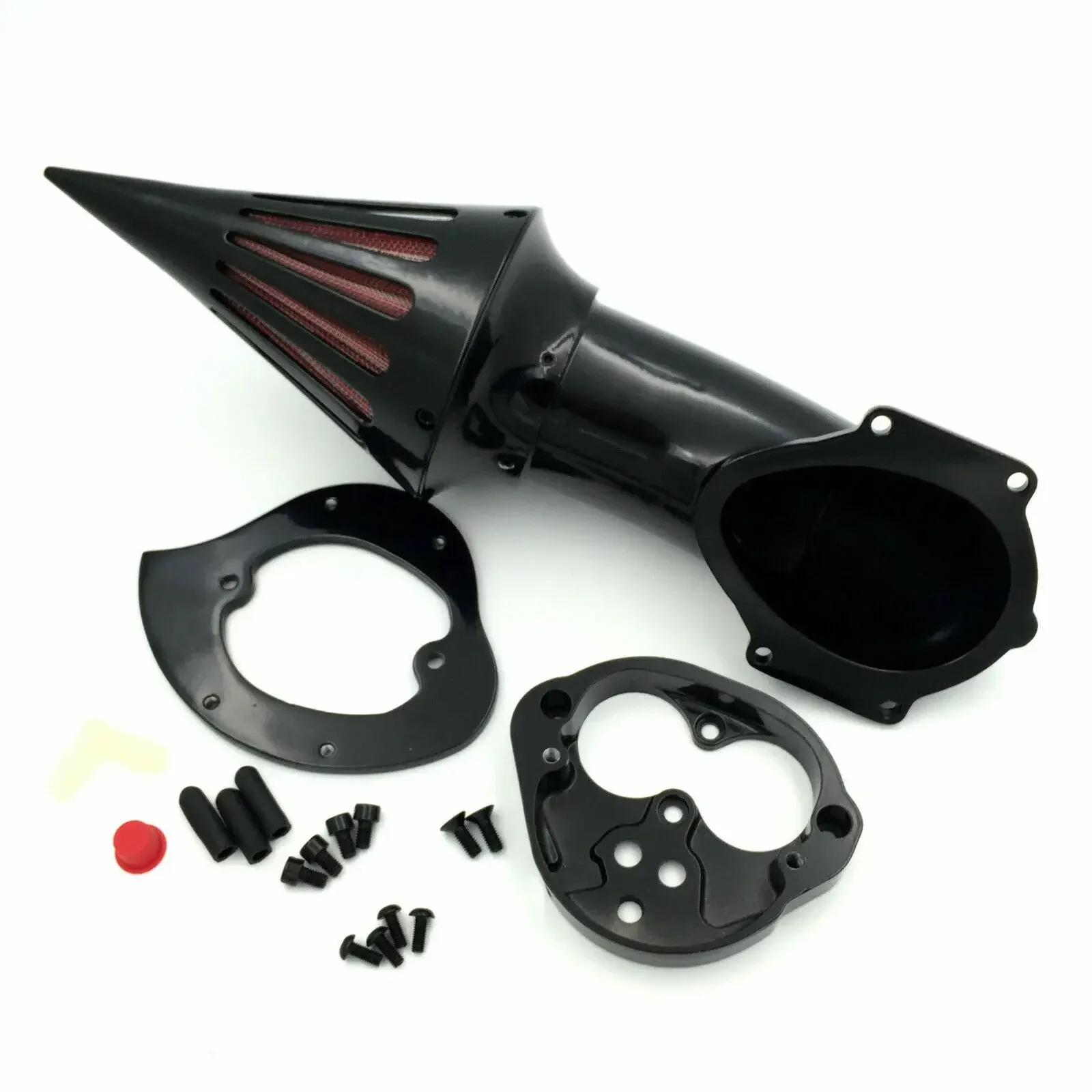 Kits de limpiador de aire negro mate, admisión para Kawasaki Vulcan 1500 1600 Classic 2000-2012, piezas de motocicleta