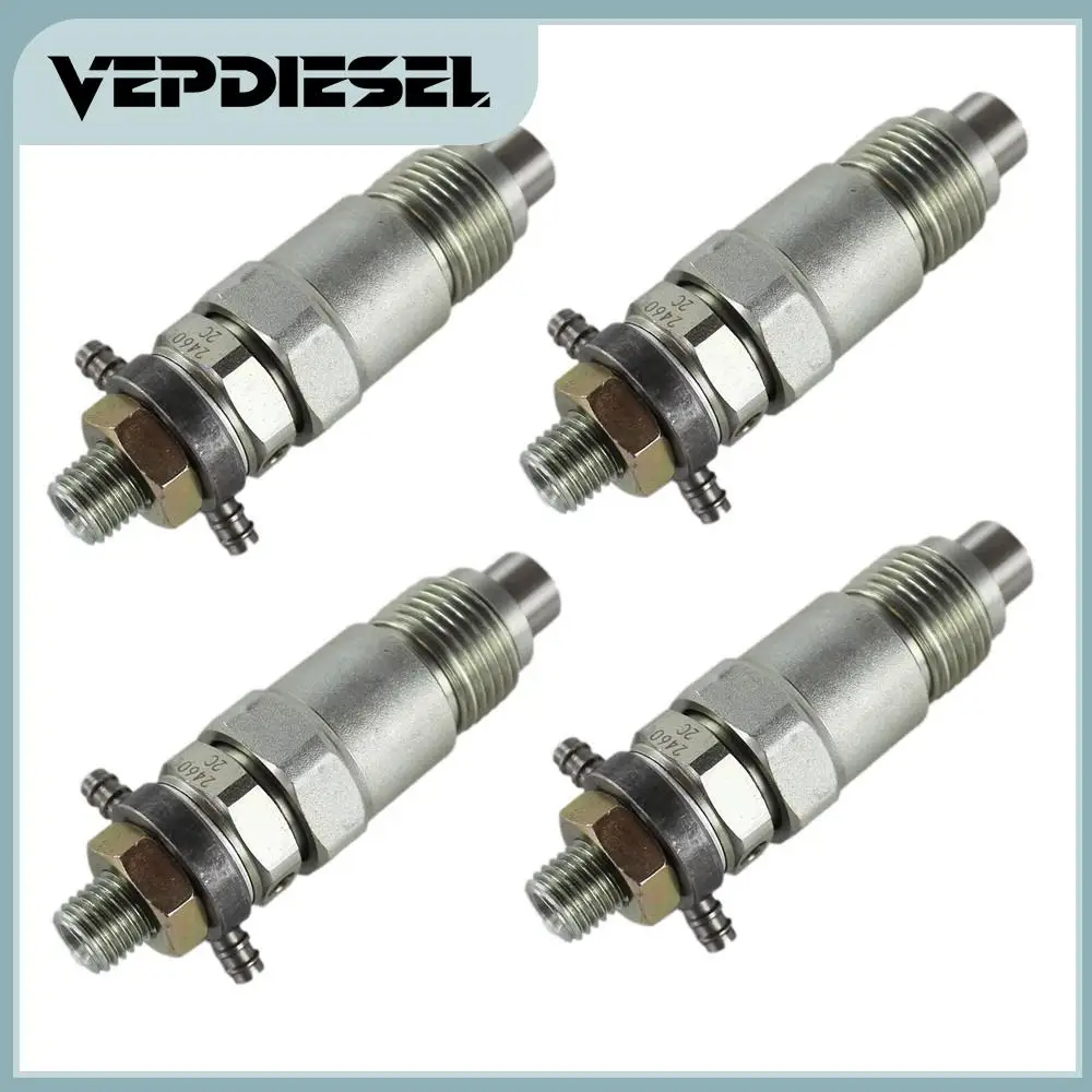 

3974254 4x Fuel Injectors Fits For Bobcat 743 643 645 225 231 with Kubota V1702 D1402 V1902 Engine With 3 Months Warranty